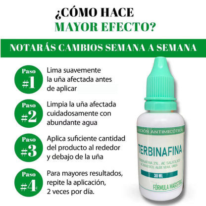 GOTAS ANTIMICOTICAS ELIMINA HONGOS (PIES Y MANOS )